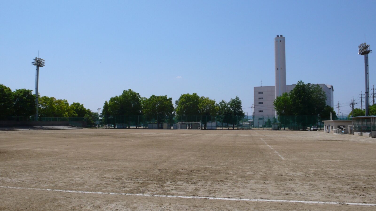 当新田公園サッカー場